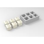 Forma de Silicone Lembrancinha 6 Cavidades
