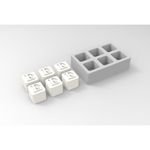 Forma de Silicone Lembrancinha 6 Cavidades
