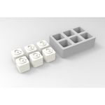 Forma de Silicone Lembrancinha 6 Cavidades