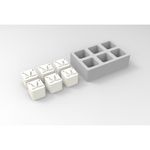 Forma de Silicone Lembrancinha 6 Cavidades