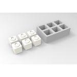 Forma de Silicone Lembrancinha 6 Cavidades