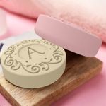 Forma de Silicone Arabesco Letra Lembrancinha