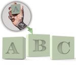 Forma de Silicone Letras Clássicas do Alfabeto