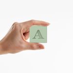 Forma de Silicone Letras Clássicas do Alfabeto