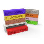 Molde de Silicone Palavras de Intenções