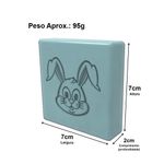 Forma de Silicone Barra Quadrada Coelho