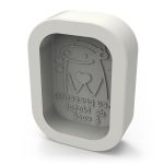 Molde de Silicone Sabonete Flork de Natal Mensagem Divertida