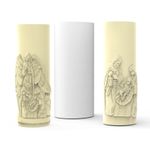 Forma de Silicone Sagrada Familia Vela de Sete Dias