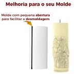 Forma de Silicone Sagrada Familia Vela de Sete Dias