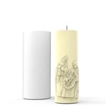 Forma de Silicone Sagrada Familia Vela de Sete Dias