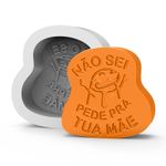 Molde de Silicone Flork Dia dos Pais