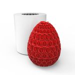 Forma de Silicone Ovo de Páscoa Grande Diversos Formatos