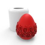 Forma de Silicone Ovo de Páscoa Grande Diversos Formatos