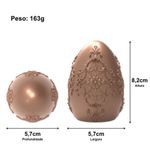 Forma de Silicone Ovo de Páscoa Grande Diversos Formatos