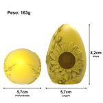 Forma de Silicone Ovo de Páscoa Grande Diversos Formatos