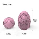 Forma de Silicone Ovo de Páscoa Grande Diversos Formatos