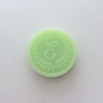 Forma de Silicone Letra Folha de Louro com Coroa