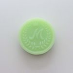 Forma de Silicone Letra Folha de Louro com Coroa