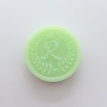 Forma de Silicone Letra Folha de Louro com Coroa