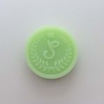 Forma de Silicone Letra Folha de Louro com Coroa