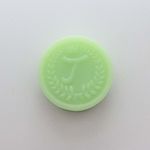 Forma de Silicone Letra Folha de Louro com Coroa