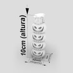 Forma de Silicone Vela Torre de Abóboras