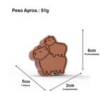 Forma de Silicone Mãe e Filhotes