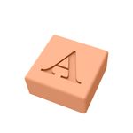 Forma de Silicone Letra Clássica Lembrancinha- Presente