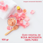 Óleo  Vegetal de Rosa Mosqueta 100% Vegetal 100Ml