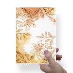 10 Papel Para Embalar Sabonete Artesanal Naturais e Ervas  Papéis A5 Offset Sulfite