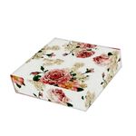 Papel Para Embalar Sabonete Offset (Sulfite) Flores - 10 Unidades (14,5 X 20,5cm)
