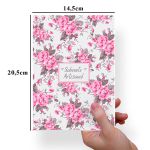 Papel Para Embalar Sabonete Offset (Sulfite) Flores - 10 Unidades (14,5 X 20,5cm)