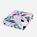 Papel Para Embalar Sabonete Offset (Sulfite) Flores - 10 Unidades (14,5 X 20,5cm)