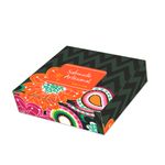 Papel Para Embalar Sabonete Offset (Sulfite) Flores - 10 Unidades (14,5 X 20,5cm)
