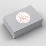Etiqueta Adesiva para Produto Artesanal - Floral Flores Lavanda Primavera Girassol 4,3x4,3cm - 10 Unidades