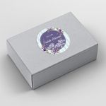 Etiqueta Adesiva para Produto Artesanal - Floral Flores Lavanda Primavera Girassol 4,3x4,3cm - 10 Unidades