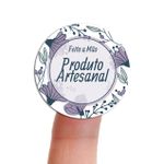 Etiqueta Adesiva para Produto Artesanal - Floral Flores Lavanda Primavera Girassol 4,3x4,3cm - 10 Unidades