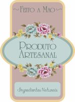Etiqueta Adesiva - Produto Artesanal Mod.05 4,5x6cm C/ 10 (Pacote)
