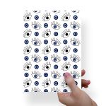 10 Papel Para Embalar Sabonete Olho Grego Mão de Fátima Filtro de Sonhos Religião e Sorte Sulfite A5
