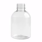 Frasco PET Cristal 250ml Rosca 28/410 Saboneteira Cosméticos Cremes