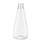 Frasco PET Piramide 300ml Rosca 28/410 Modelo 15 para Sabonete Líquidos Esfoliantes Cremes Artesanais