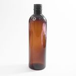 Frasco PET Ambar Cilindrico 240ml Rosca 24/415