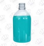 Frasco PET Cristal Cilíndrico 500ml Ideal para Sabonete Líquido, Difusor e Home Spray