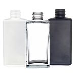 Frasco Vidro Square 250ml 28/410 Ideal para Sabonete Líquido, Difusor e Hidratante - Escolha a Cor