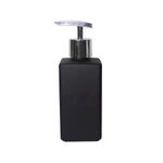 Frasco Vidro Square 250ml 28/410 Ideal para Sabonete Líquido, Difusor e Hidratante - Escolha a Cor