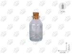Frasco Vidro Cristal Cilíndrico Pen 25ml sem Rolha