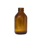 Frasco Vidro 120ml Ambar 24/410 S/ Tampa