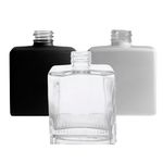 Frasco Vidro Cubo 350ml 28/410 Diversas Cores