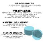 Tampa Plástica 28/410 para Tubete Diversas Cores