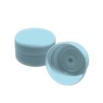 Tampa de Plástico 28/410 para Tubete Com Furo da Argola Sopradora de 8cm/13cm Colorido